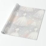 Möhippa Bröllop Dress Pastel Ljus Presentpapper<br><div class="desc">Lägg din gåva på ett vackert sätt med den här Möhippan Bröllop Dress Pastel Ljus-teckningar som kommer att förbättra alla presenter.</div>