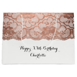 Möhippa Bröllop födelsedag Metallic Rosa ros Guld