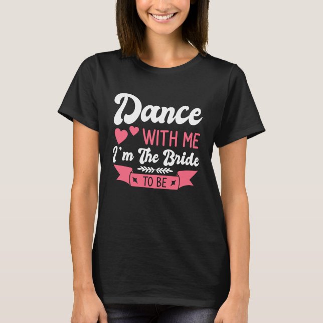 Möhippa Bröllop Gift Bachelor Brud Att Vara Brudtä T Shirt (Framsida)