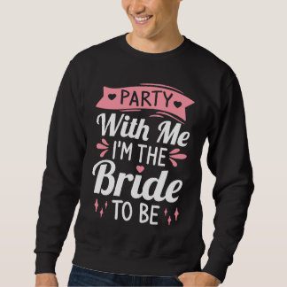 Möhippa Bröllop Gift Bachelor Brud Att Vara Lång Ärmad Tröja
