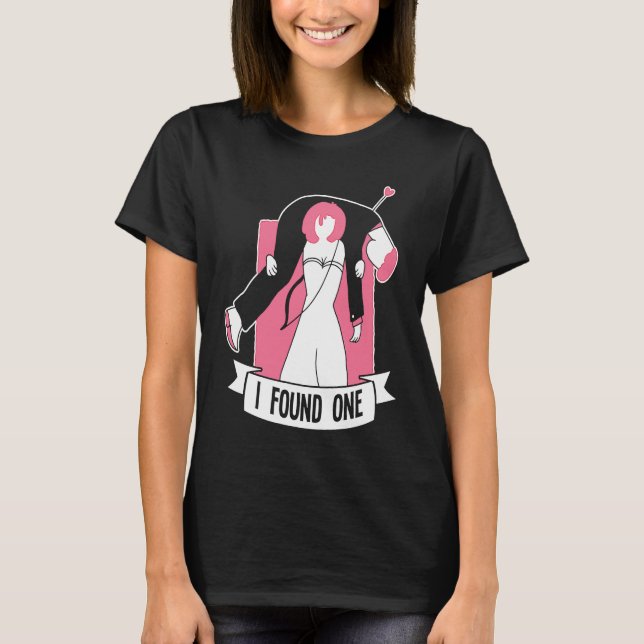Möhippa Bröllop Gift Bachelor Brud Att Vara T Shirt (Framsida)