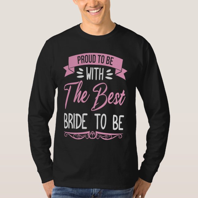 Möhippa Bröllop Gift Ungkarl Brud Att Bli T Shirt (Framsida)