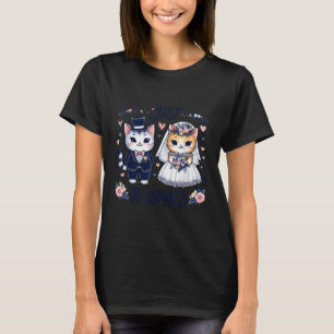 Möhippa Bröllopsfest Brud Brudgum Katter Bara Jag T Shirt