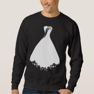 Möhippa Bröllopsklänning Bröllop Möhippa Lång Ärmad Tröja
