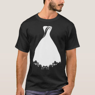 Möhippa Bröllopsklänning Bröllop Möhippa T Shirt
