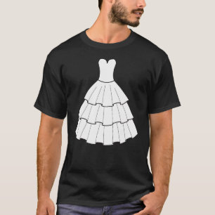 Möhippa Bröllopsklänning Bröllop Möhippa T Shirt