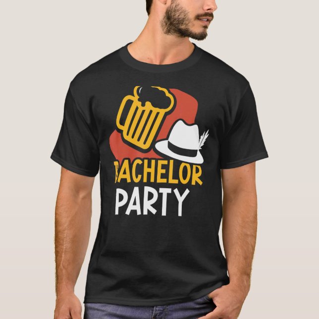 Möhippa Brud Brudgumsteam T Shirt (Framsida)