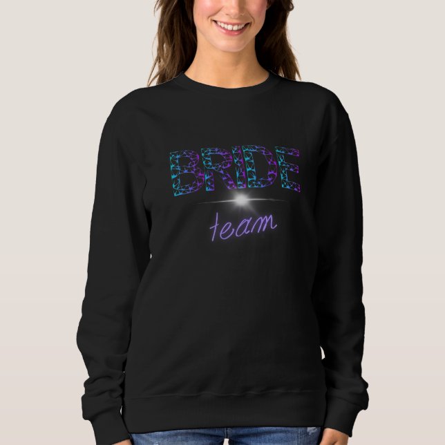 Möhippa Brud För Kvinnor Bröllopsteam Brud T Shirt (Framsida)