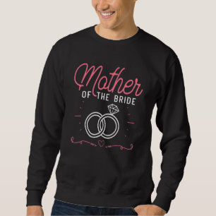 Möhippa Brud Mor Kvinnor Mamma Bröllop Lång Ärmad Tröja