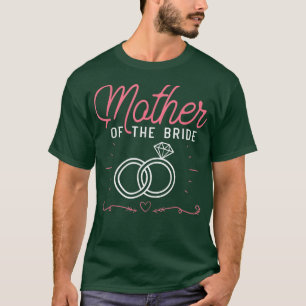 Möhippa Brud Mor Kvinnor Mamma Bröllop T Shirt