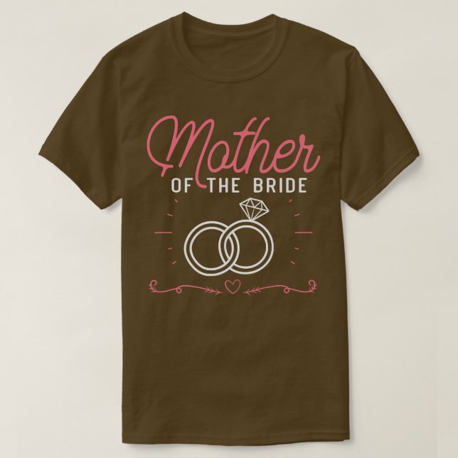 Möhippa Brud Mor Kvinnor Mamma Bröllop  T Shirt (Design framsida)