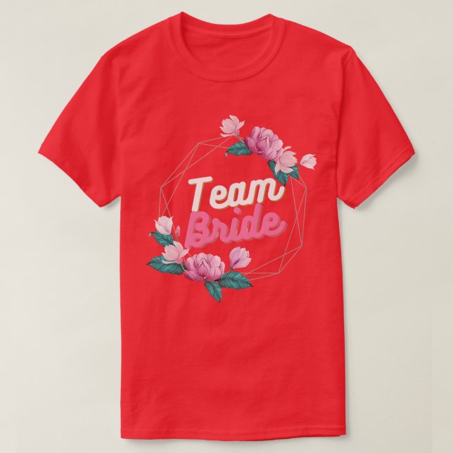 Möhippa - Brudens lag blomma Premium T Shirt (Design framsida)