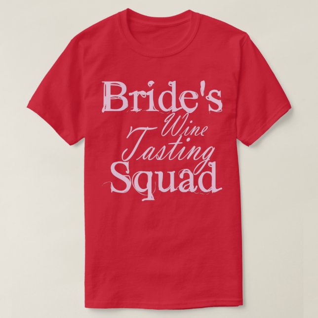 Möhippa Brudgäng Bröllop Vin T Shirt (Design framsida)