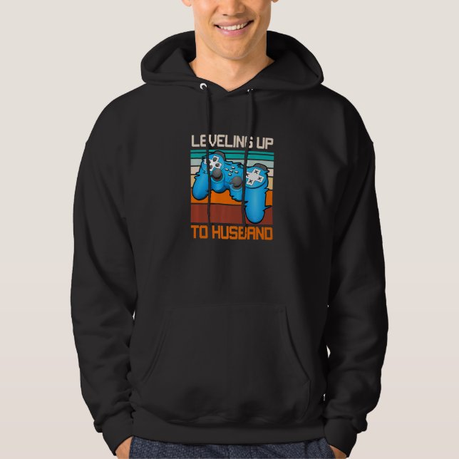 Möhippa brudgum bröllop make hoodie (Framsida)