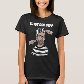 Möhippa Brudgum Han är den Depp Män T Shirt