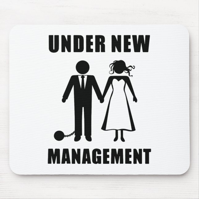 Möhippa Brudgum Svägerskor Bröllop Roligt Ny Man Musmatta (Framsidan)