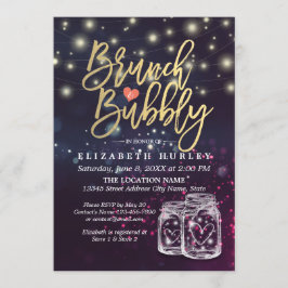 Möhippa Brunch Bubly Mason Burk Lila Light Inbjudningar