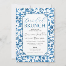 Möhippa Brunch Chintz Blue & White Blommigt Ditsy