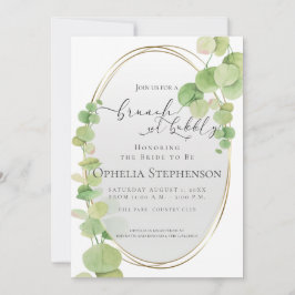 MÖHIPPA | Brunch och BubLY Eucalyptus Inbjudningar