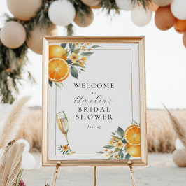 Möhippa Brunch Orange Möhippa Välkomstsignatur Poster