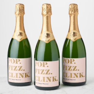 Möhippa Brunch Pop Fizz Clink Sparkling Vin etiket