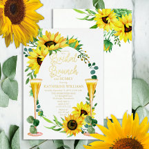 Möhippa Brunch Sunblommor | Eucalyptus Blommigt Ra