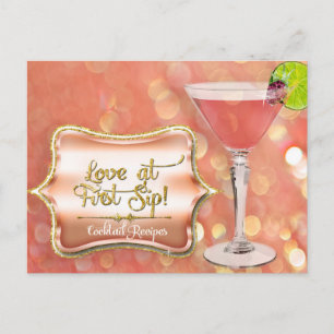 Möhippa Cocktail Recipe Twinkle Ljus Vykort