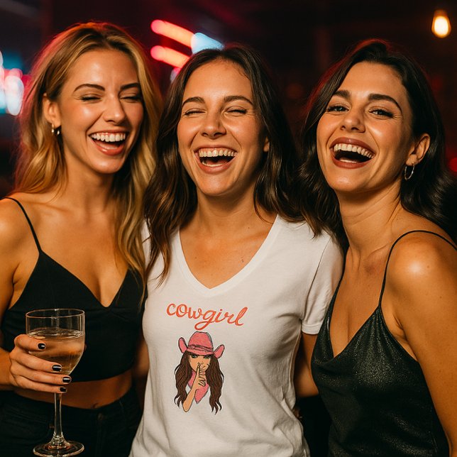 möhippa cowgirl t-shirt (Skapare uppladdad)