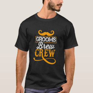 Möhippa Crew Groomer Bröllop Groom Rolig Brudgum T Shirt
