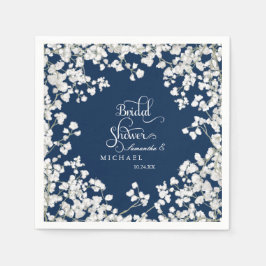 Möhippa Dekorbabys Utandningsvätska Blommigt Pappersservett