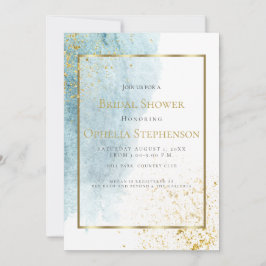 Möhippa | Denim Blue Watercolor Tvättar Meddelande