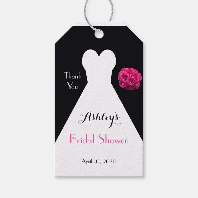 Möhippa Dress och Ro Tack Favoriter Presentetikett (Framsidan)