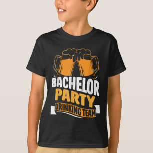 Möhippa drickande lag brud brudgum _1 t shirt