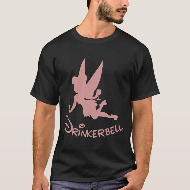 Möhippa Drink Drinkerbell Drinker Klocka  T Shirt (Framsida)