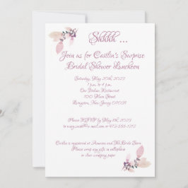 Möhippa, Dusty Ro Watercolor Inbjudningar