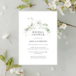 Möhippa Elegant Earthy Greenery Watercolor Inbjudningar<br><div class="desc">Den vackra vattenfärgsgröna färgen lägger till den här inbjudan till anpassadet.Den omvända sidan har utrymme för ytterligare information. Perfekt för vacker möhippa när som helst på året. Det här är en del av min samling som heter "Earthy Greenery". Tack för ditt stöd och intresse för min design, och besök min...</div>