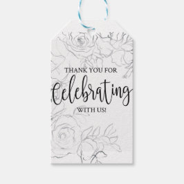 Möhippa, Elegant Inbjudningskort för möhippan Presentetikett