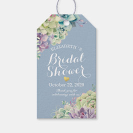 Möhippa Elegant Vattenfärgssuckkulor Presentetikett