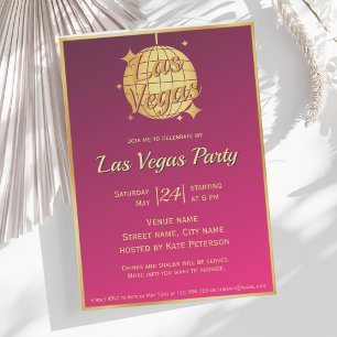 Möhippa-evenemang i Las Vegas inbjudan