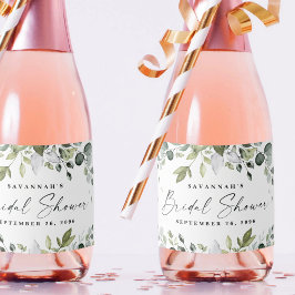 Möhippa Favors Elegant Greenery Mini Flaska