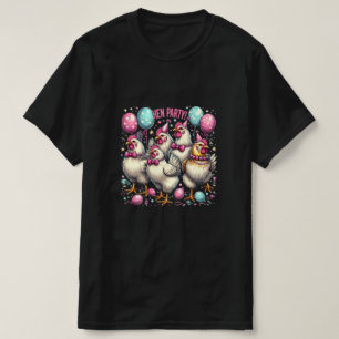 MÖHIPPA! Festlig Kycklingfirande Design T Shirt