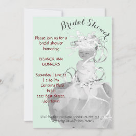 Möhippa för abstraktens modellklänning inbjudningar