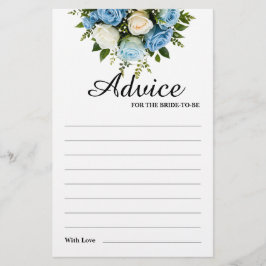 Möhippa för anpassningsbar Blue and White Blommigt