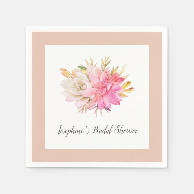 Möhippa för  av nukleära desertsuckulenter pappersservett (Framsidan)