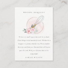 Möhippa för begäran om Blommigt av träsnisk Tilläggskort