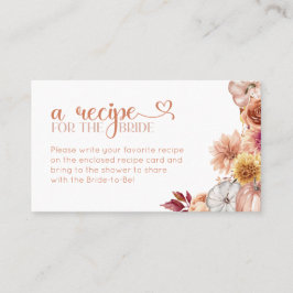 Möhippa för begäran om hämtning av flödesblommor visitkort