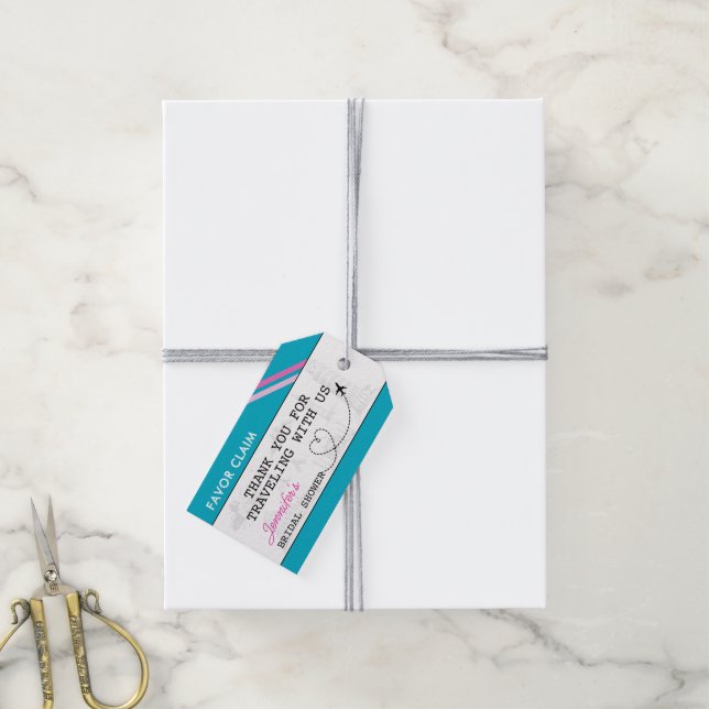 Möhippa för blå favoritanspråk presentetikett (Med Snöre)