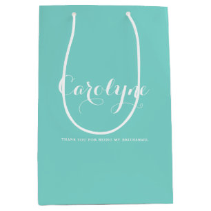 Möhippa för blå Personlig i Bridesmaid