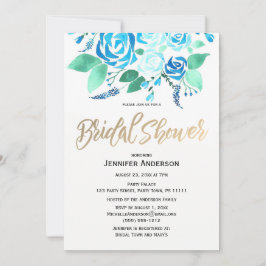 Möhippa för blått Grönt i Ro Inbjudningar