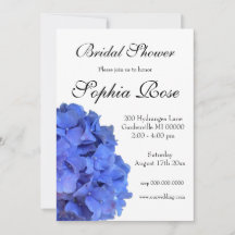 Möhippa för blommigt av blå periwinkle-elegant